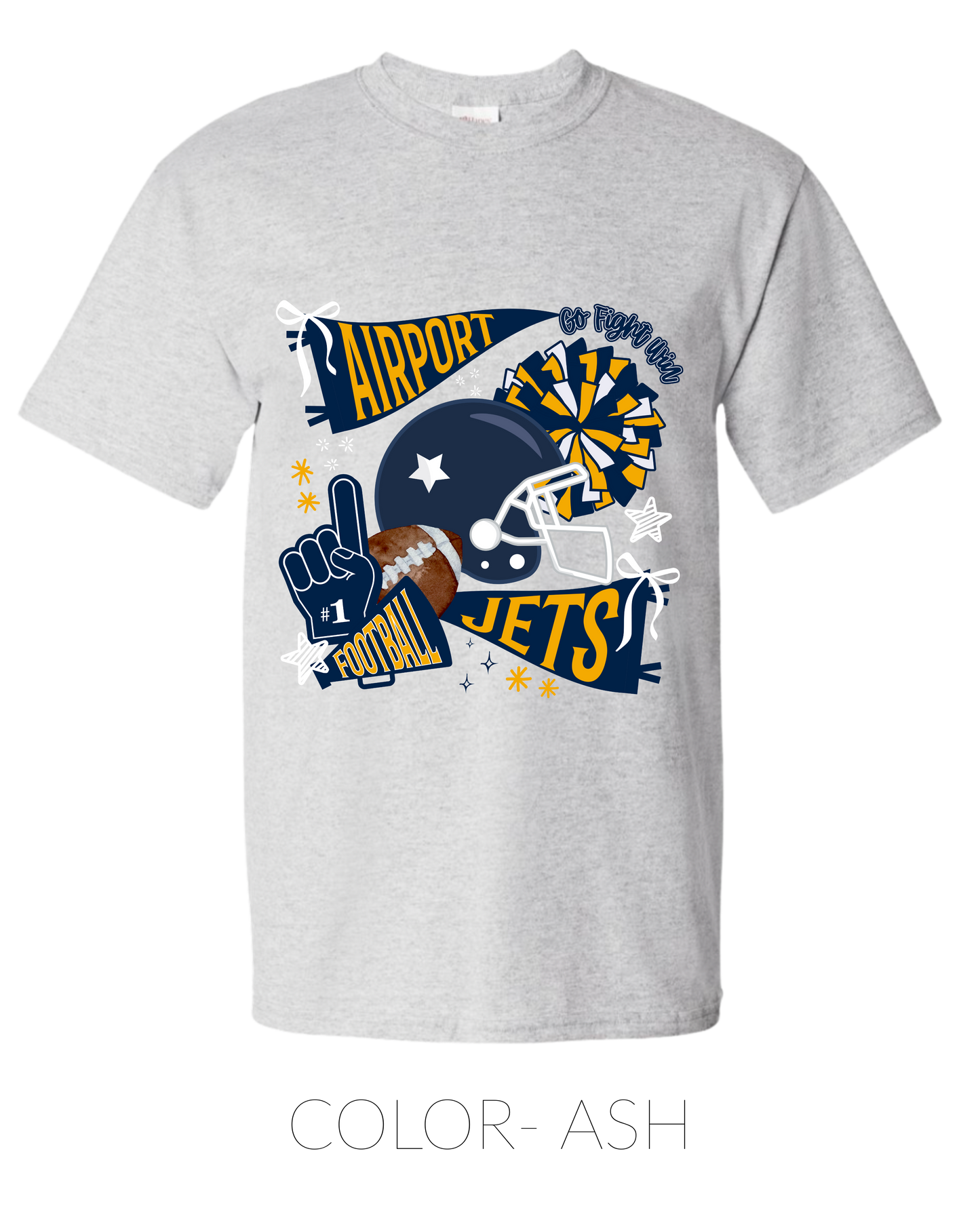 PRE ORDER- Airport Jets- TSHIRT- Youth/ Adult