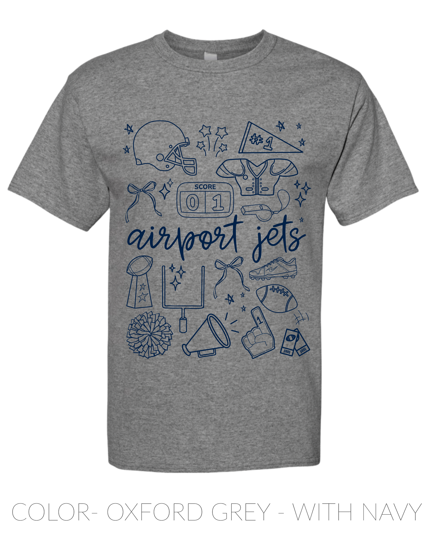 PRE ORDER- Airport Jets- TSHIRT- Youth/ Adult