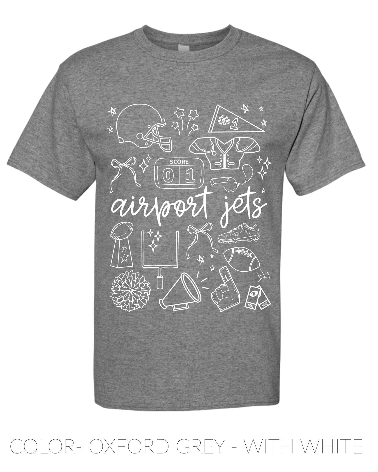 PRE ORDER- Airport Jets- TSHIRT- Youth/ Adult