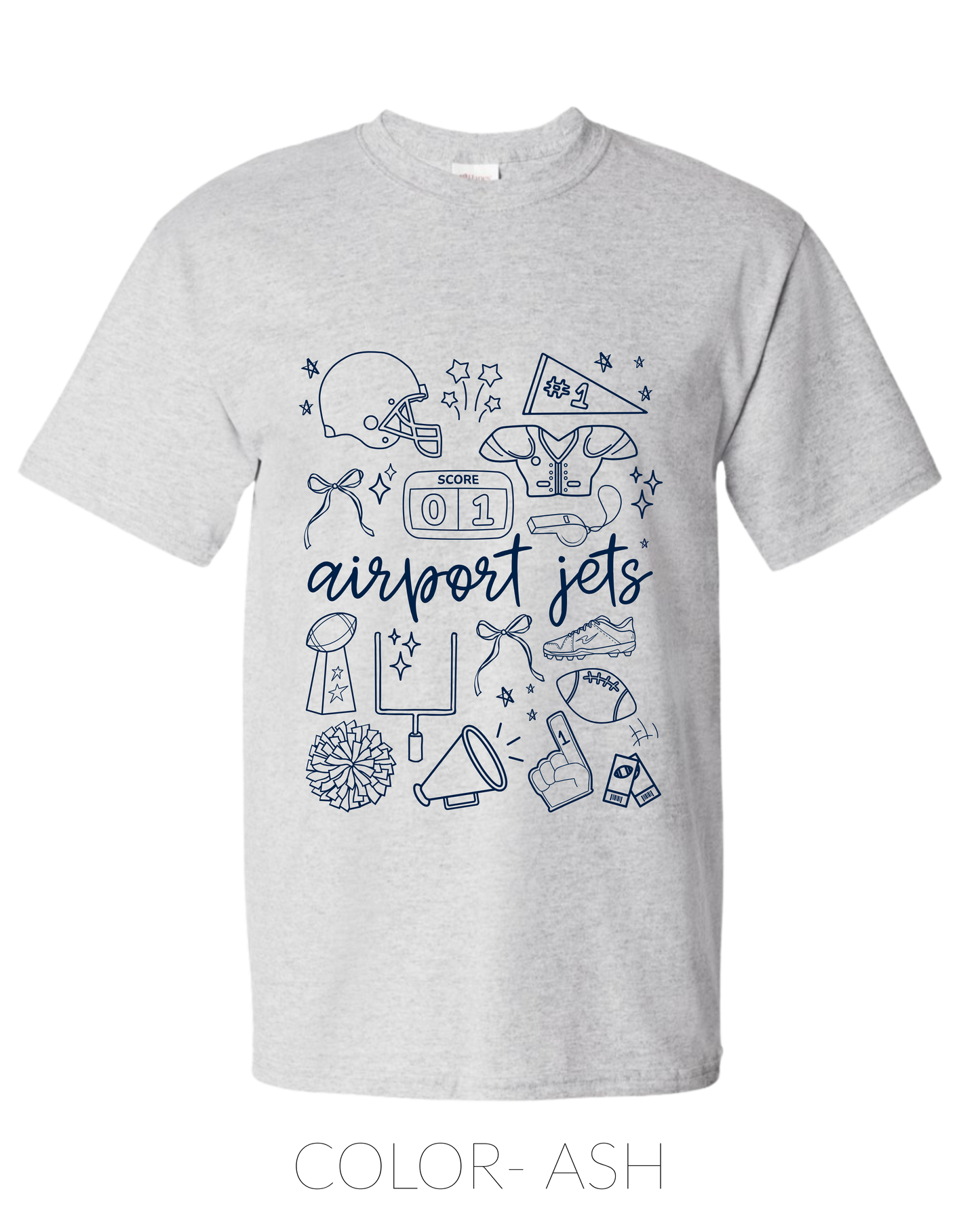 PRE ORDER- Airport Jets- TSHIRT- Youth/ Adult