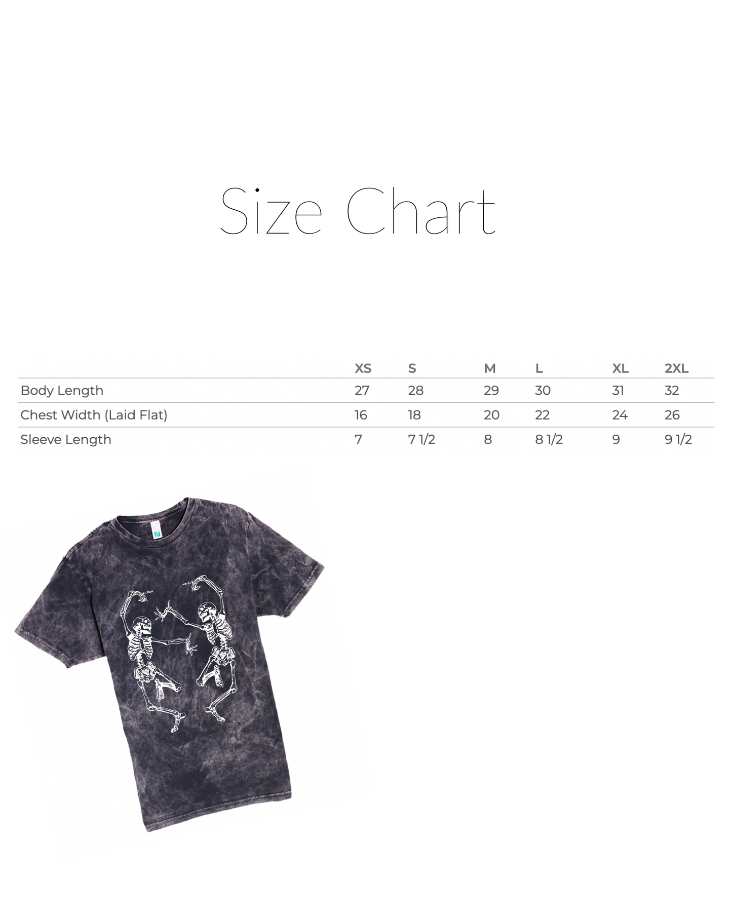PREORDER- Dancing Skeletons- Crew/Tee