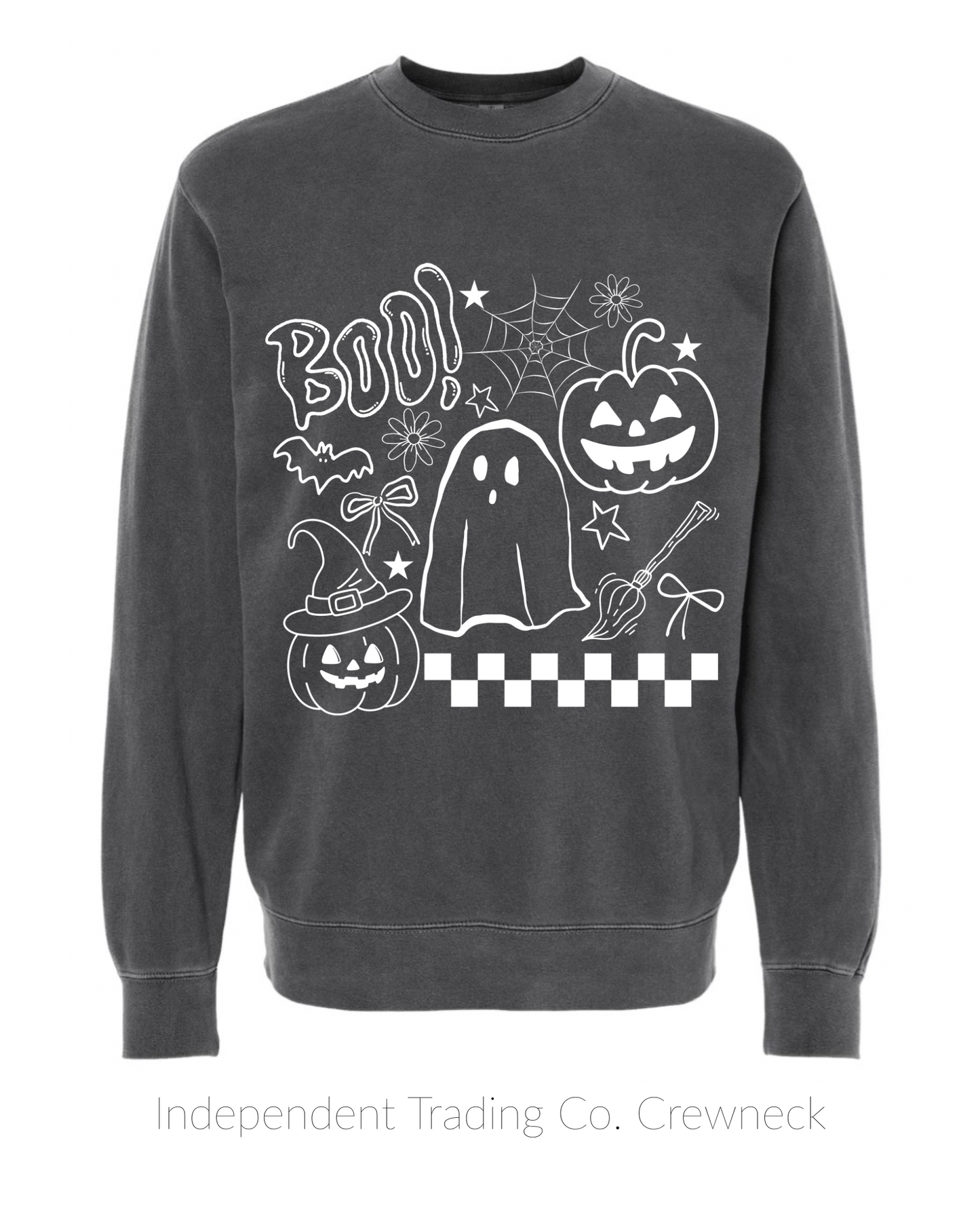 PREORDER- Doodle Halloween- Crews/Tee