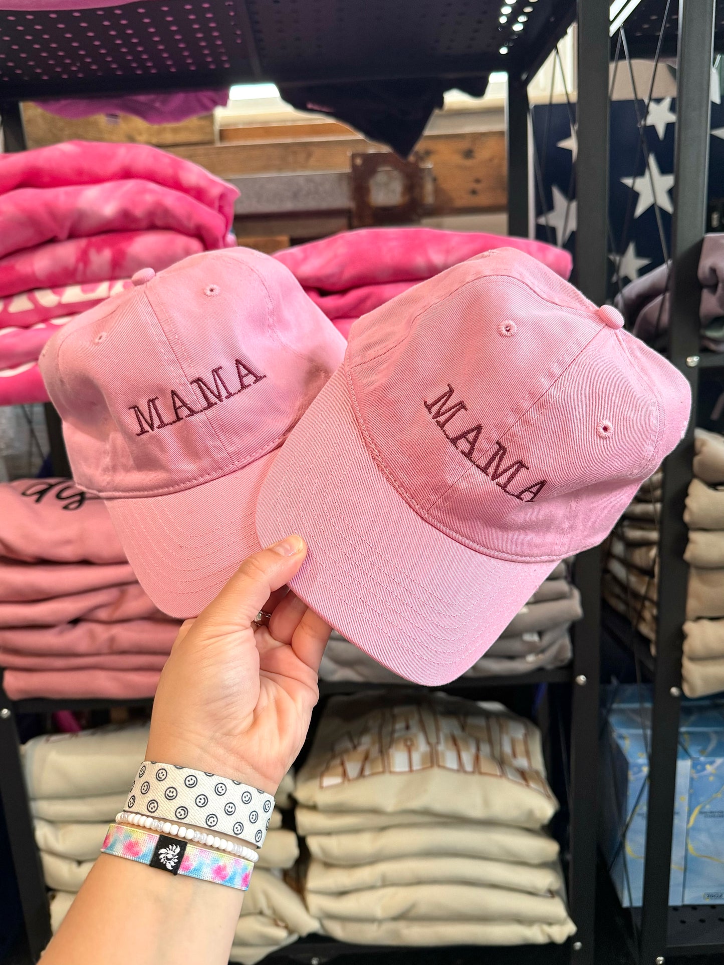 MAMA HAT- plum/tulip