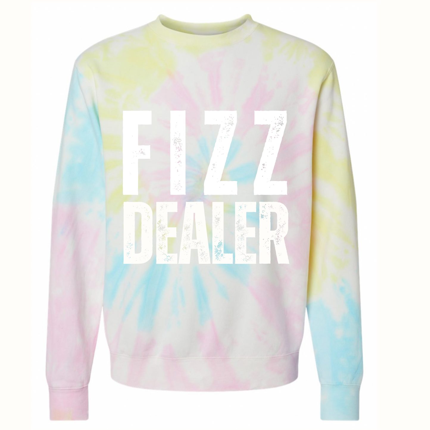 FIZZ DEALER- tie dye and white