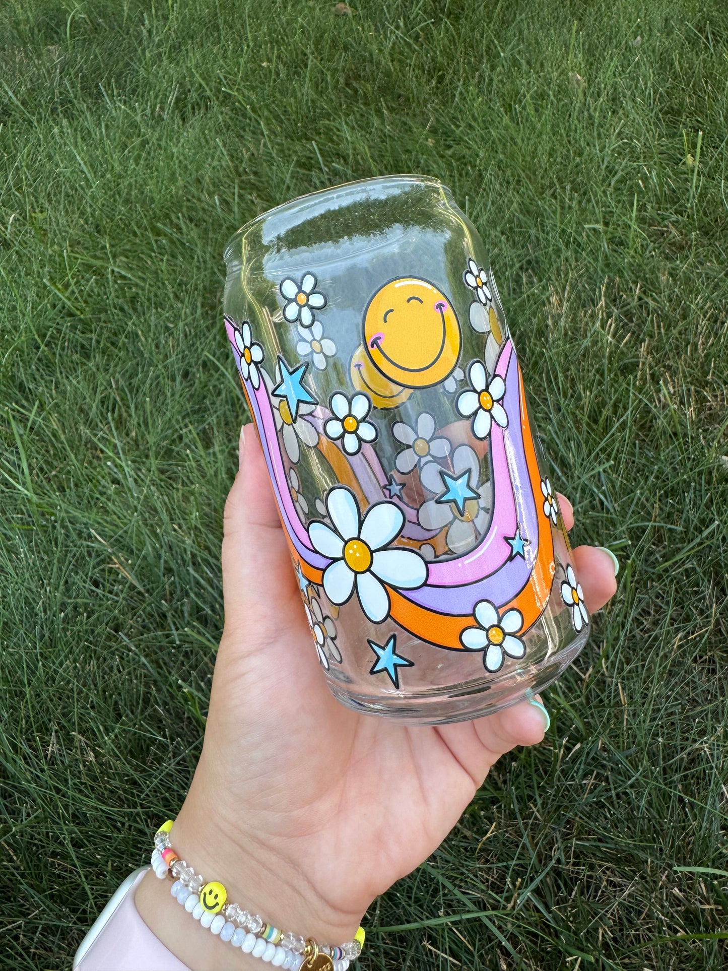 16oz- Happy Swirls