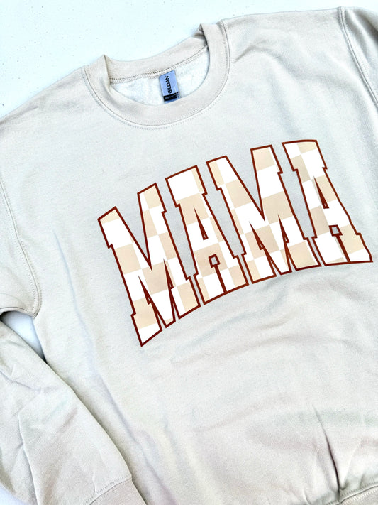 Mama Brown Checks- SALE
