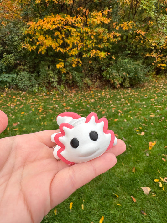 3D Printed Axolotl Toy 