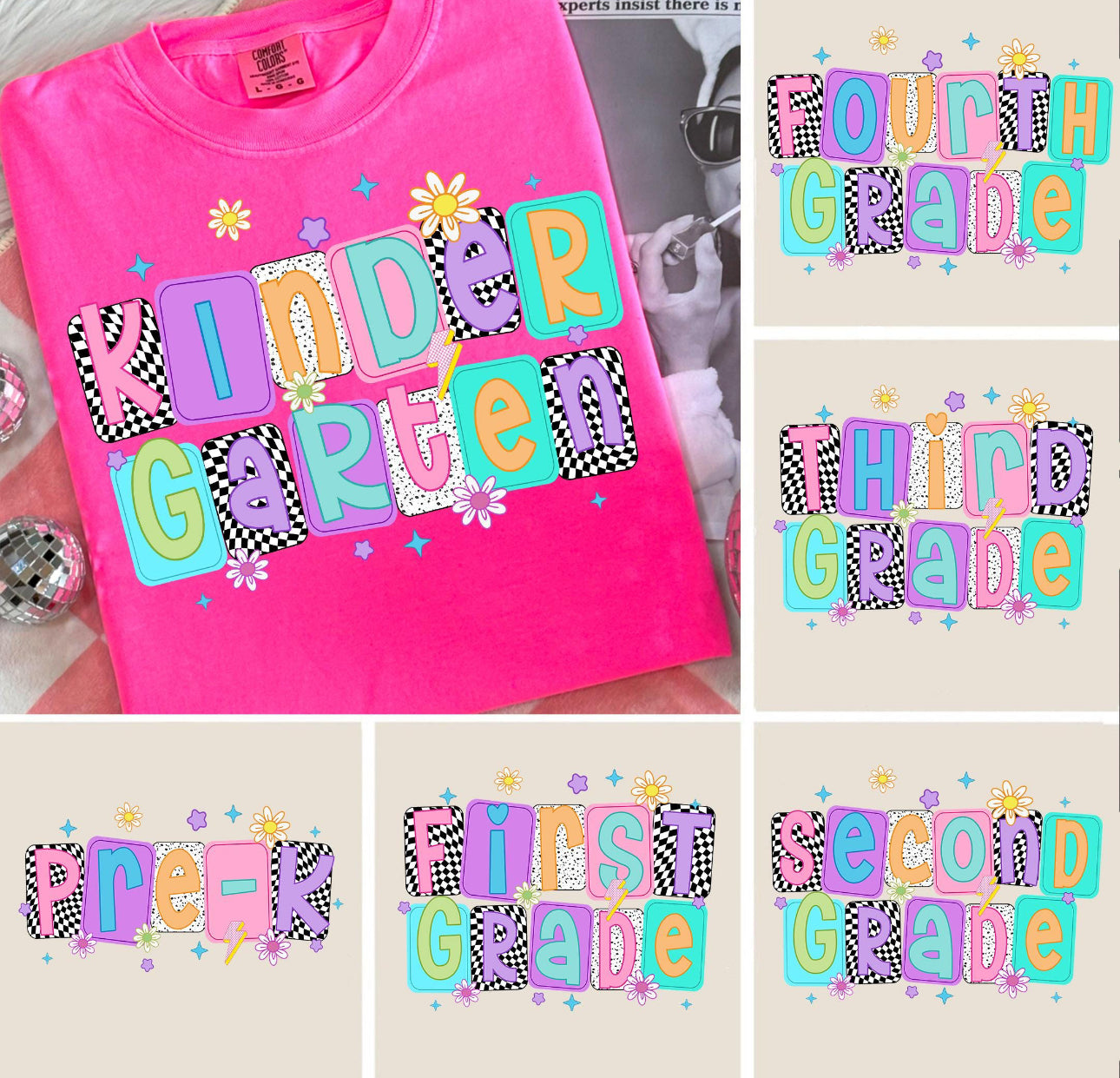 PRE ORDER- Grade Level- Back to School