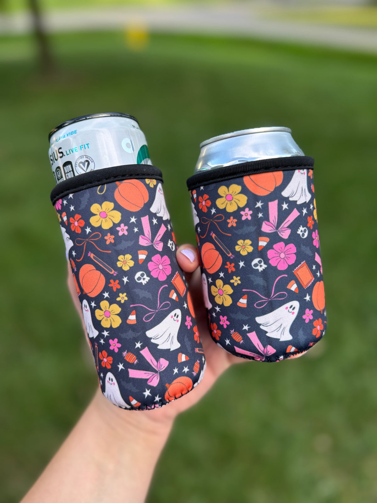 Cutsie Halloween Can Sleeves