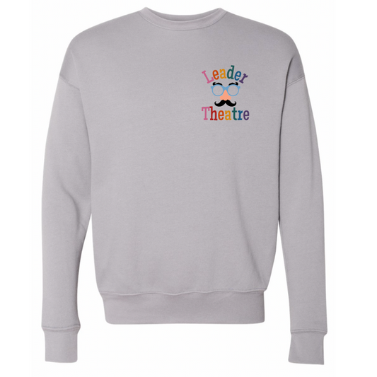 Leader Theatre- Stone Crewneck