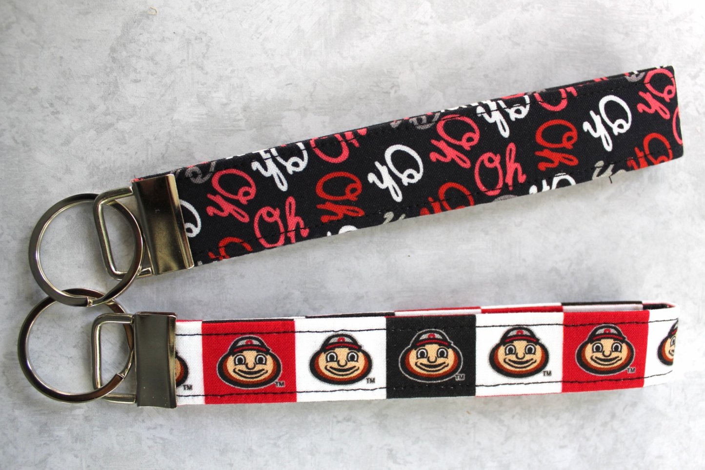 Ohio Themed Keychain/ Key Fob