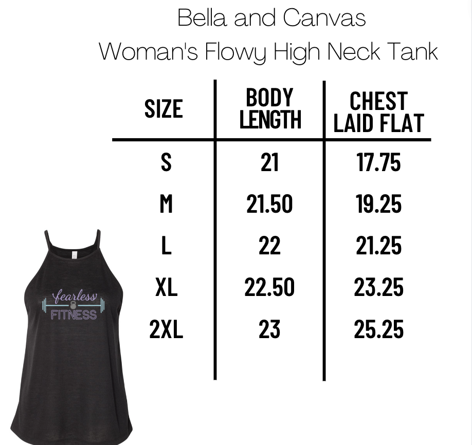 Fearless Fitness High Neck Tank Top