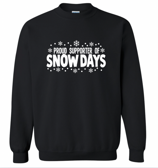 Proud Supporter of Snow Days