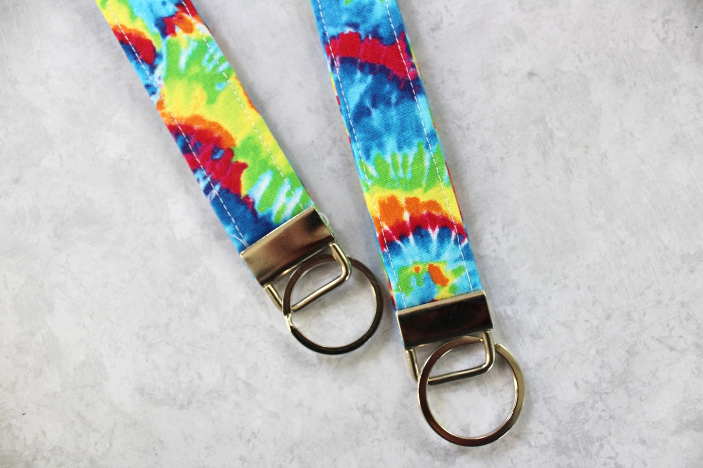 Tie Dye Keychain/ Key Fob