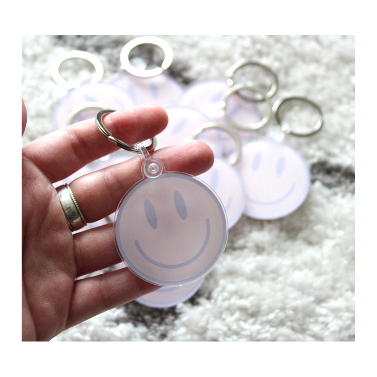 Pastel Purple- Keychain