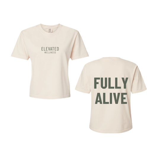 Fully Alive - Crop Tee