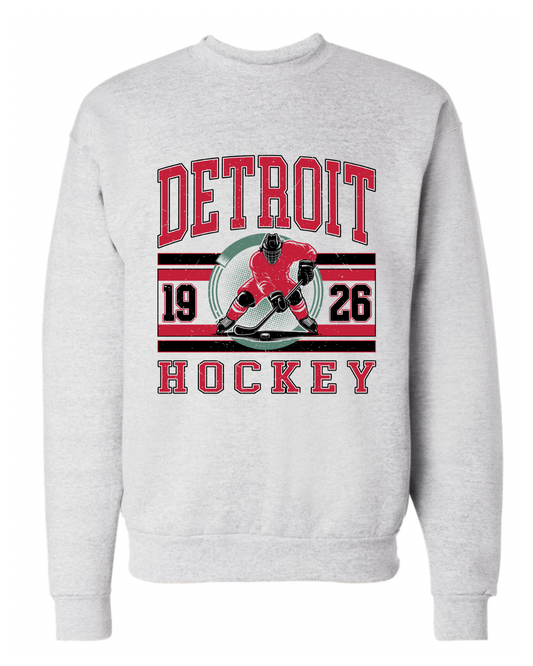 PREORDER- Vintage Detroit Hockey- Youth/ Adult