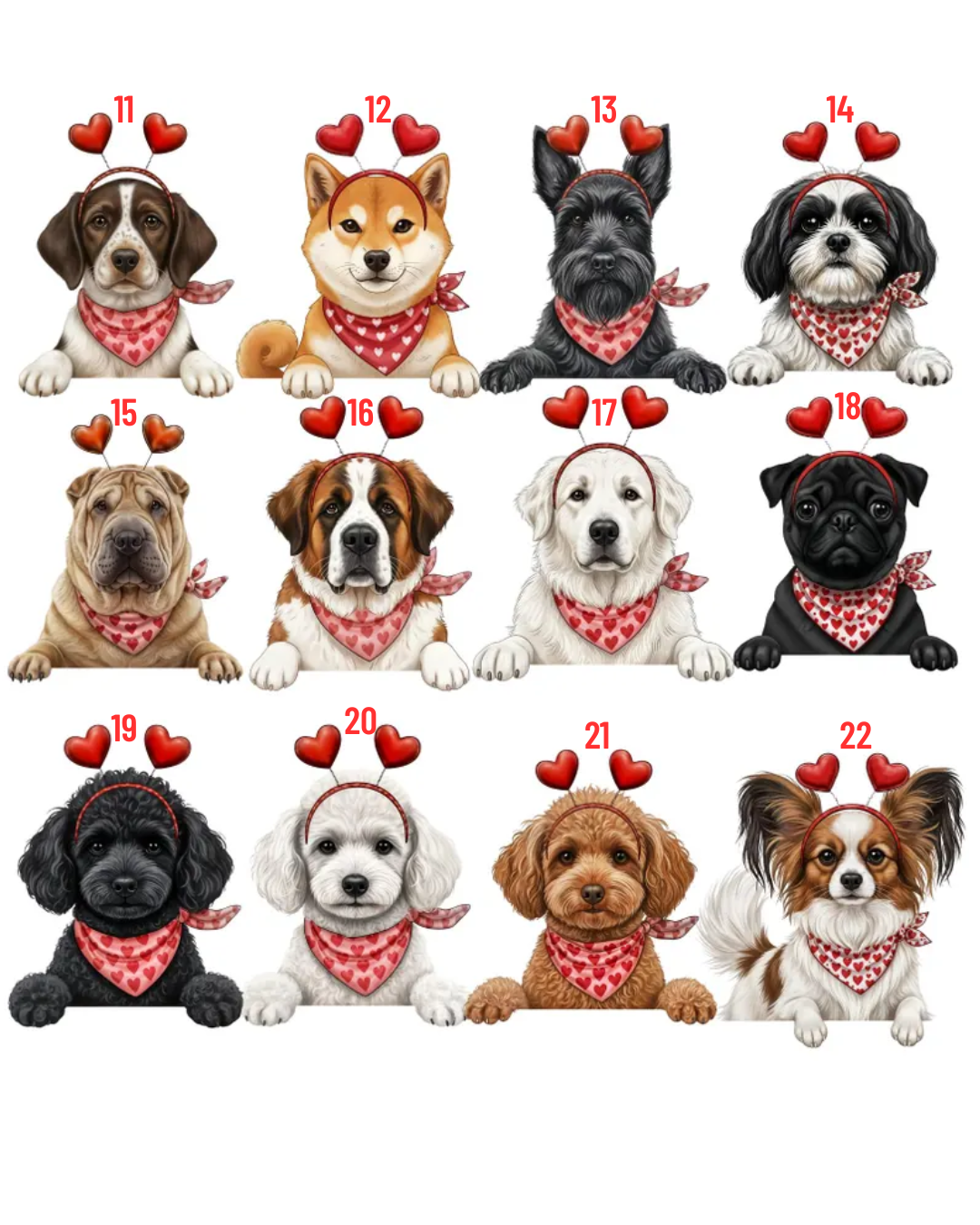 Valentine Pups