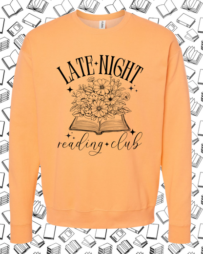 Pre Order- Late Night Reading Club - Crewneck