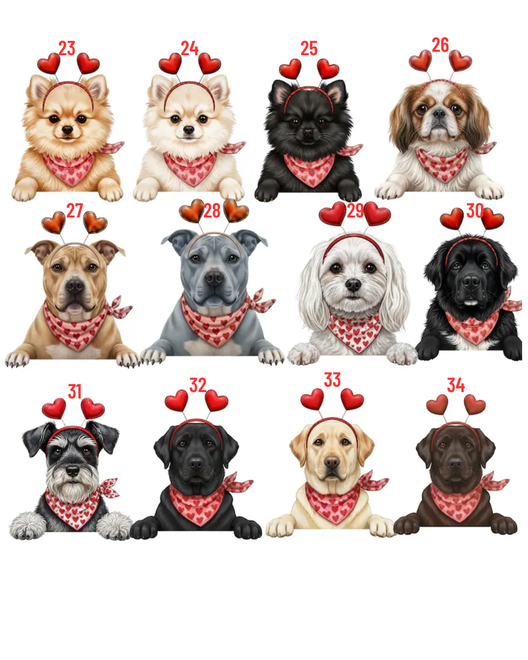 Valentine Pups