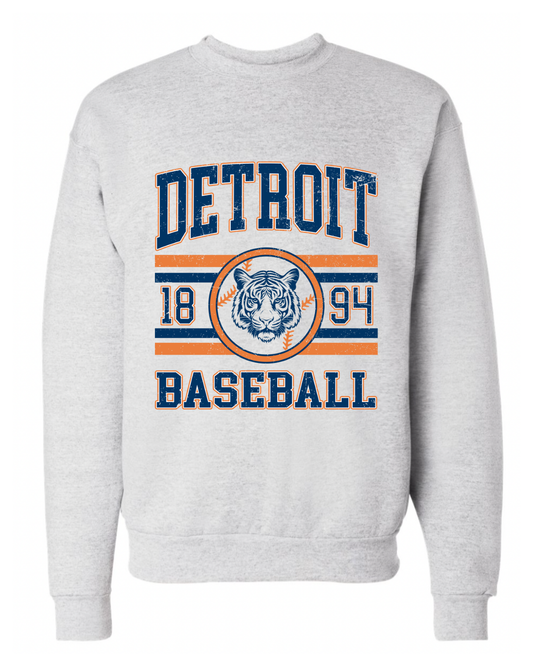 PREORDER- Vintage Detroit Baseball- Youth/ Adult