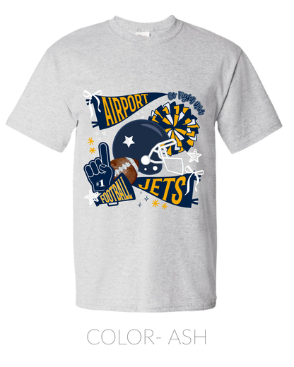 PRE ORDER- Airport Jets- TSHIRT- Youth/ Adult