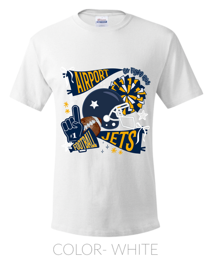 PRE ORDER- Airport Jets- TSHIRT- Youth/ Adult