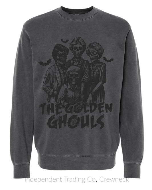 PREORDER- Golden Ghouls- Crews/Tee