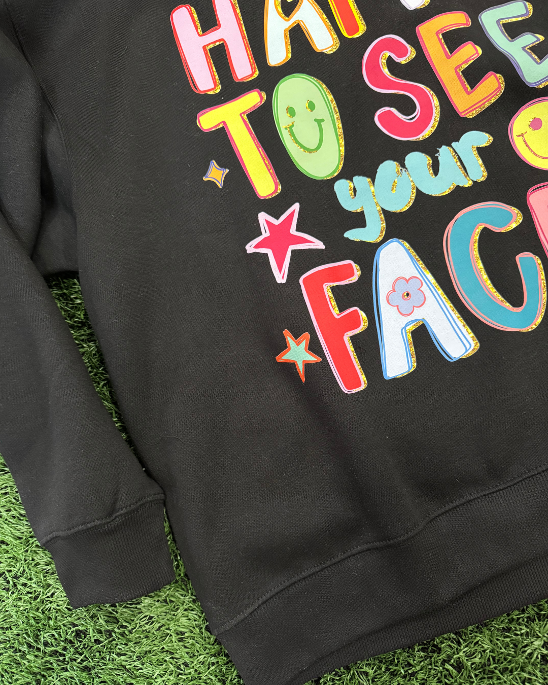 Happy to see your face!
