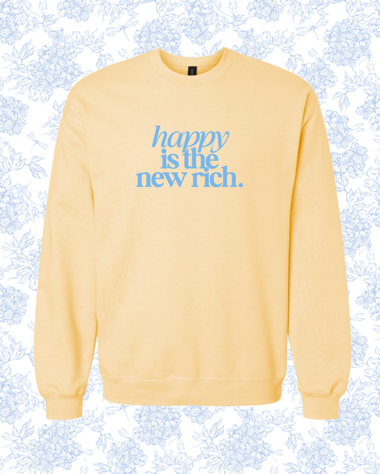 Happy is the New Rich