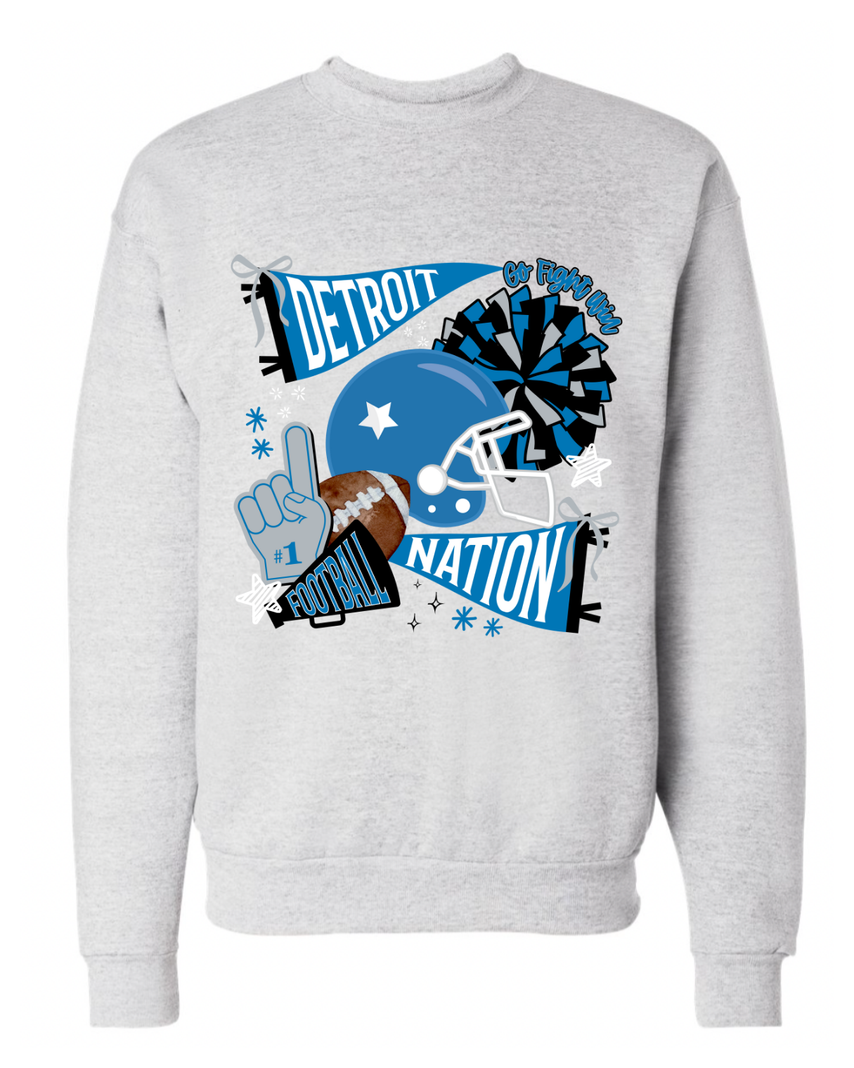 PREORDER- Detroit Nation- Youth/ Adult