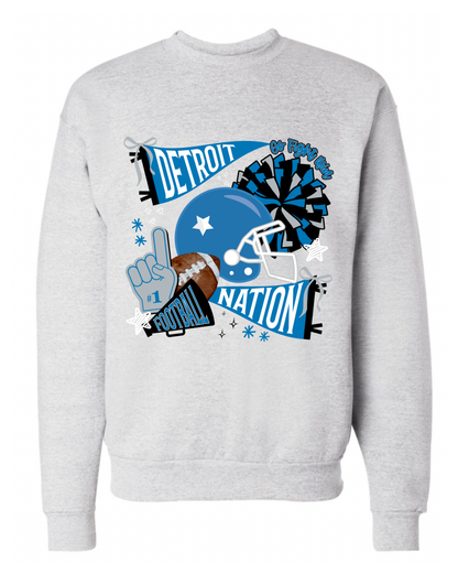 PREORDER- Detroit Nation- Youth/ Adult