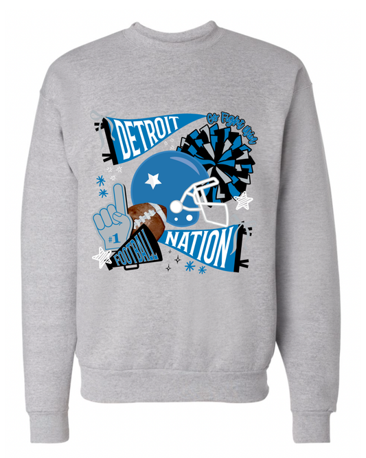 PREORDER- Detroit Nation- Youth/ Adult