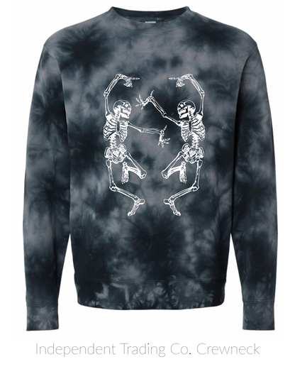 Dancing Skeletons- Crew/Tee