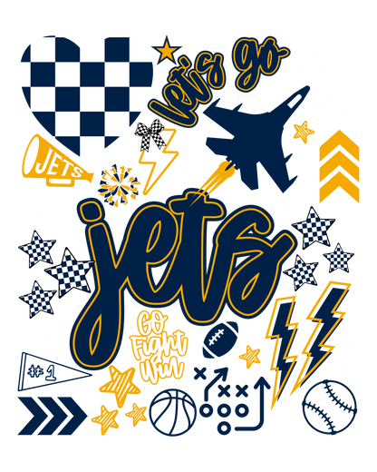 PRE ORDER- Lets go Jets- TSHIRT- Youth/ Adult