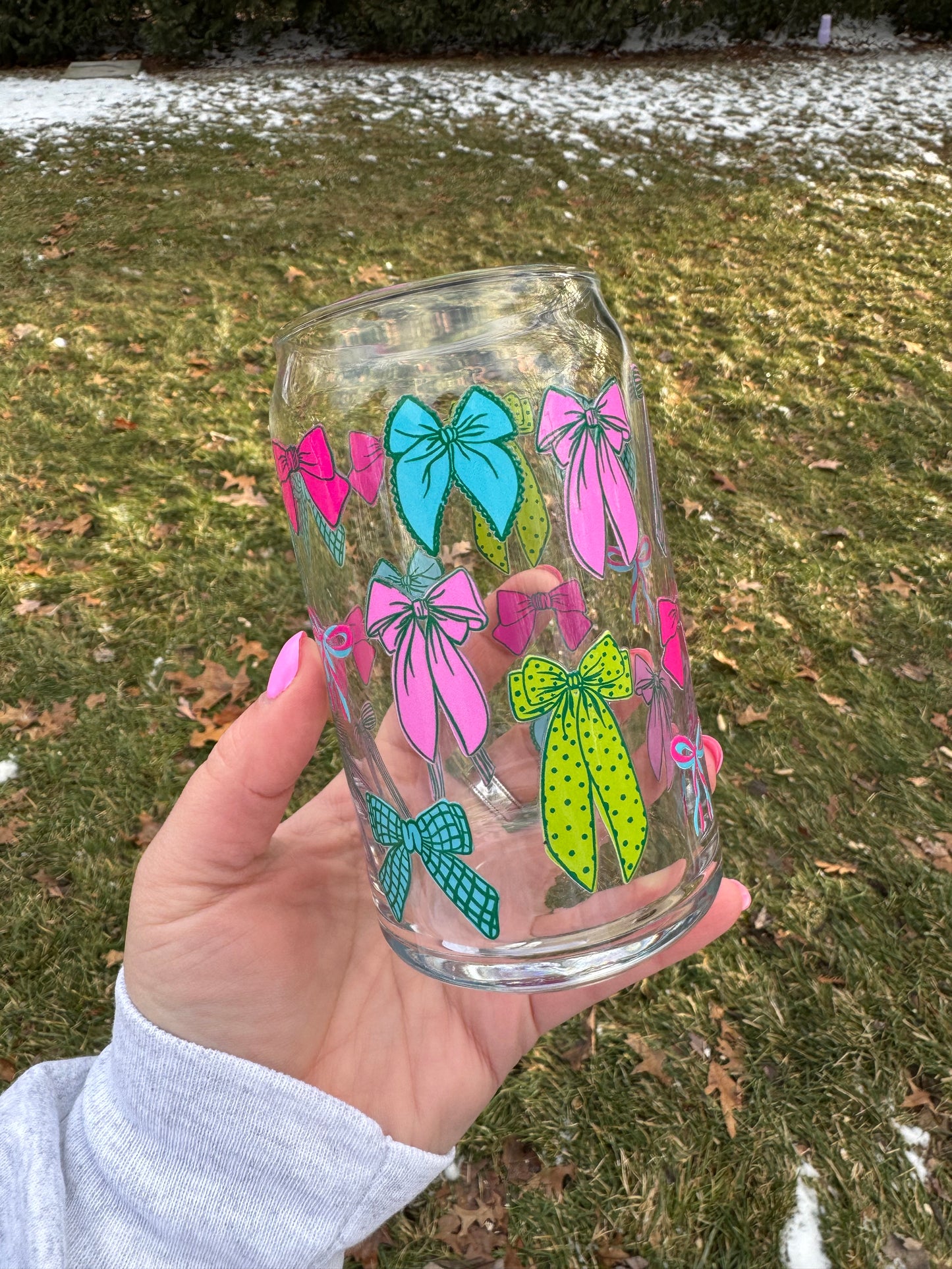 16oz- Pretty Bows