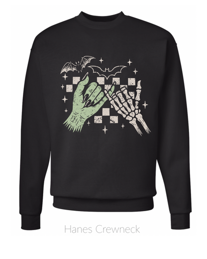 PREORDER- Spooky Hands- Long sleeve/ Crew