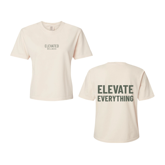 Elevate Everything - Crop Tee