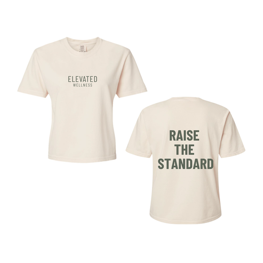 Raise The Standard- Crop Tee