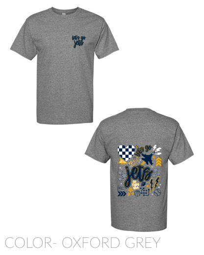 PRE ORDER- Lets go Jets- TSHIRT- Youth/ Adult