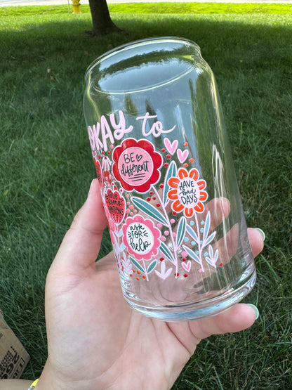 16oz- It’s okay to…