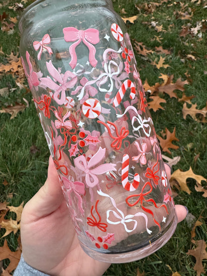20 oz- Christmas Bows