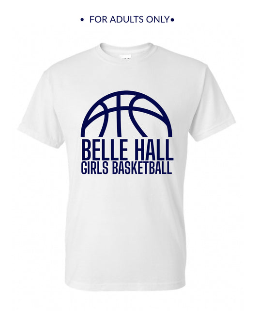Belle Hall- White Tee PARENT SHIRT