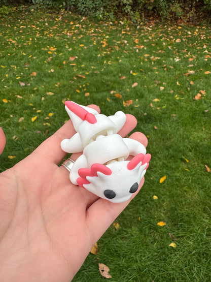 3D Printed Axolotl Toy ￼