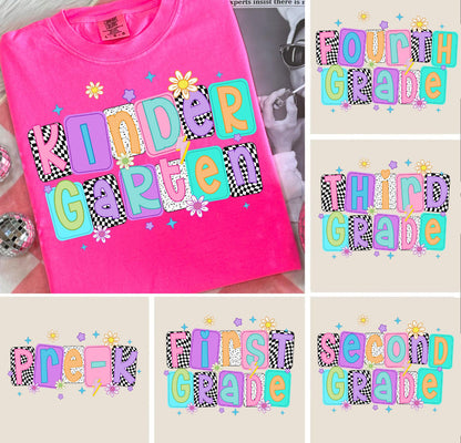 PRE ORDER- Grade Level- Back to School