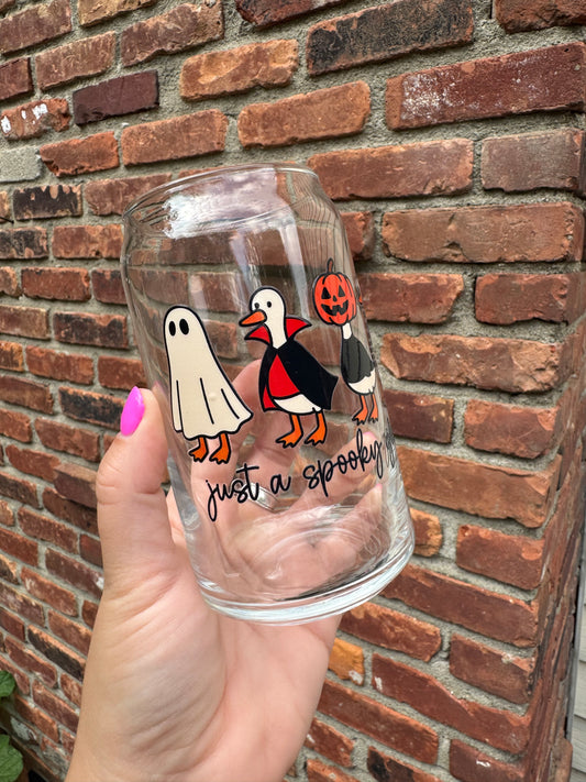 16oz- Just a Spooky Goose